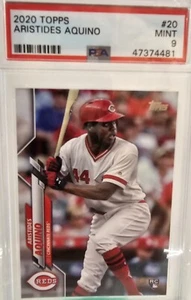 2020 Topps - #20 Aristides Aquino (RC) PSA9 - Bild 1 von 2