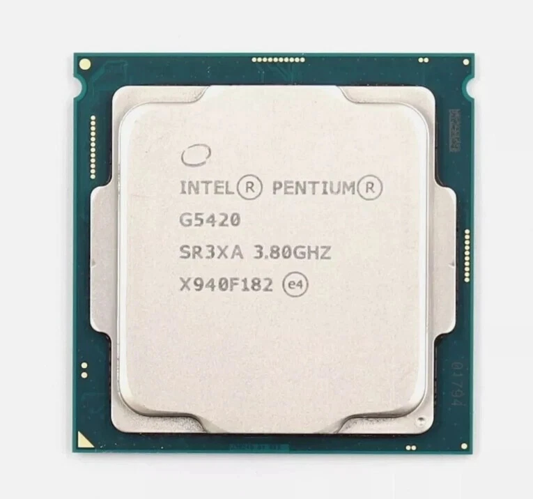 9Th Gen Intel Pentium G5420 LGA 1151 CPU Processor Dual Core 3.8GHz Desktop - Image 1 of 1