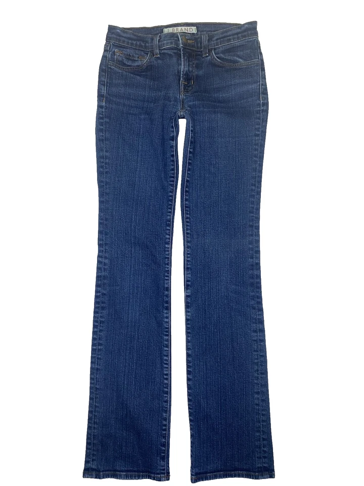J Brand Aruba Jeans Women’s 25 Blue low rise Slim Bootcut USA style 3805 27x32 - Image 1 of 4