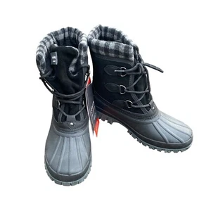 Storm by Cougar Boots Damen 10 schwarz anthrazit Carlisle Schneestiefel NEU Winter - Bild 1 von 18