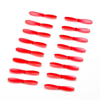 55mm Propellers Red color CW CCW 8 pairs for RC Racing mini Drone Quadcopter - Image 1 of 4