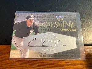 1999 FLEER ULTRA FRESH INK CARLOS LEE AUTO! MINT! #740/900!! $1 SHIPPING! "A" - Picture 1 of 2