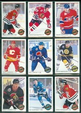 1992-93 OPC PREMIER O PEE CHEE STAR PERFORMERS HOCKEY CARD ROOKIE 1-132 SEE LIST