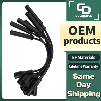 Fio de vela de ignição 671-8170 HQ 8 para 4.7L Dodge Ram 1500 Dakota Jeep Chrysler Aspen - Imagem 1 de 4