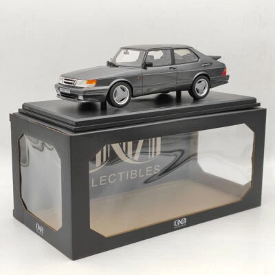 DNA Collectibles 1/18 Saab 900 Turbo T16 Airflow - Grey DNA000113 Resin Model - Image 1 of 4