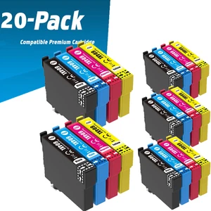 Lot Ink Cartridges For Epson 604XL XP-3200 2200 4200 2205 3205 4205 WF-2910 2935 - Picture 1 of 14