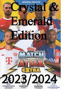 Crystal Emerald Edition Match Attax 2023/2024 Extra 23/24 Multi Descuento - Imagen 1 de 101