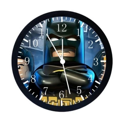 Lego Batman Wall Clock 12" Large Personalized option with adding names E30 - Image 1 of 4