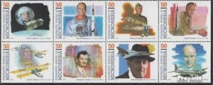 Micronesia 383-390 eighth block mint/MNH 1994 Pioneers the Aviation - Picture 1 of 1