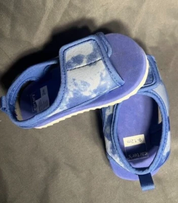 Bebé Niño Carter's Azul Tie Dye Sandalia Cuna Zapatos\Talla 9-12 Meses Foto 1 de 3