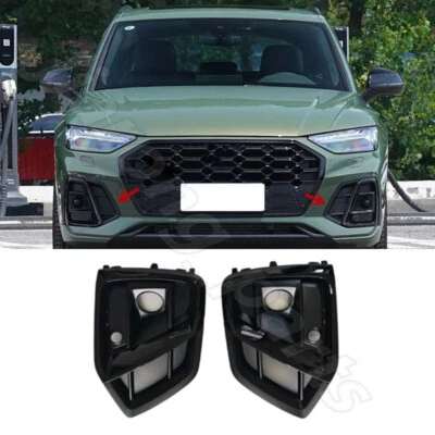A Pair Front Bumper Grille Cover For Audi Q5 S-Line SQ5 SQ5 Sportback 2021-2024 - Image 1 of 4
