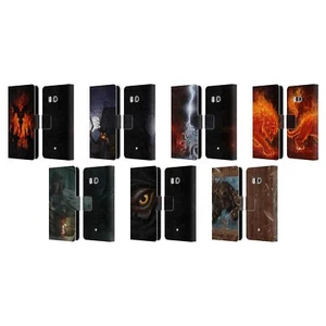 CHRISTOS KARAPANOS HORROR 3 LEATHER BOOK WALLET CASE COVER FOR HTC PHONES 1 - Picture 1 of 7
