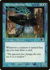 Aphetto Runecaster Scourge HEAVILY PLD Blue Uncommon MAGIC MTG CARD ABUGames