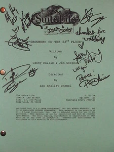 Guión de TV firmado de The Suite Life of Zack & and Cody reimpreso canción de Ashley Tisdale - Imagen 1 de 1