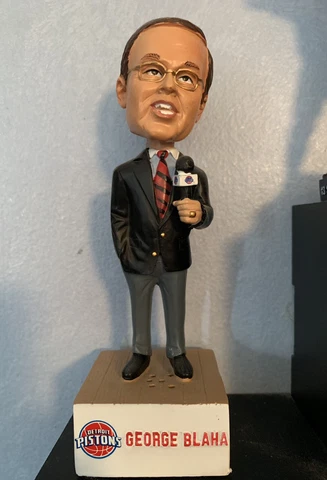 Detroit Pistons George Blaha Bobblehead - SGA Cover
