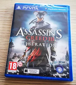 Assassin's Creed III: Liberation PlayStation PS Vita game BRAND NEW SEALED - Picture 1 of 3
