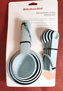 Blue KitchenAid Measuring Cups/Spoon Set - Picture 1 of 1