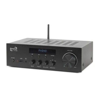 Dynavox VT-90 HiFI Kompakt-Verstärker mit Phono-Eingang und BT + FB - Bild 1 von 4