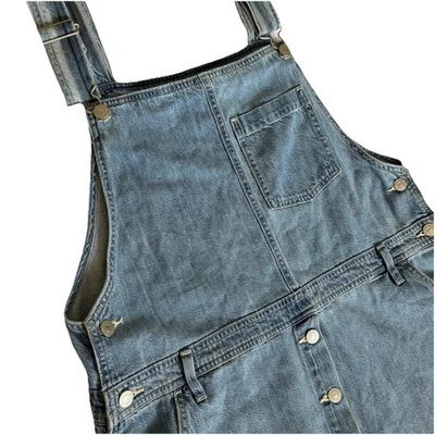 Levi’s Tico Denim Overall Jumper Midi Dress Cotton Size XL - Image 1 of 4