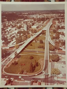 EUGENE,OREGON 1st Thru 7th Avenues & Rail Lines DOT 1975 PHOTOGRAPH/Very Good  - Picture 1 of 6