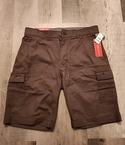 "HALLSTATT" Herren Gr. (32) Arbeit/Wandern braun Cargo Stretch Shorts Neu mit Etikett - Bild 1 von 8
