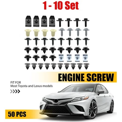 50-500x Tornillo protector guardabarros debajo de la carrocería del motor para Toyota Lexus Foto 1 de 4