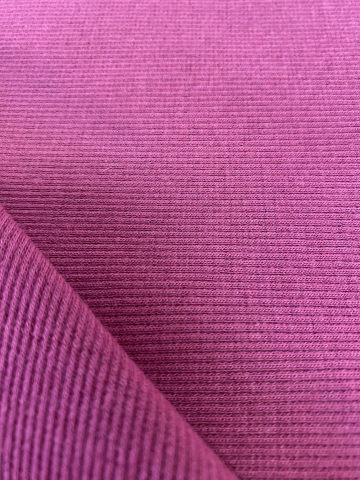 Fabric Piece Stretch Knit Cranberry 3 Yds 45 In Wide Vintage Material Clothing - Image 1 of 2