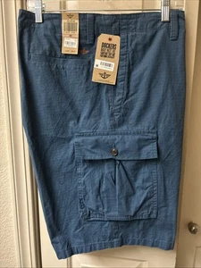 Dockers Cargo Shorts Men’s Size 42 Blue 100% Cotton - Picture 1 of 9