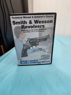 American Gunsmithing Institute®  - SMITH & WESSON REVOLVERS - DVD Format - Image 1 of 2