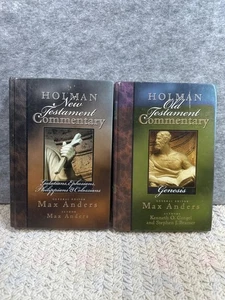 Set Holman New & Old Testament Commentary Set By Max Anders Bible Hardcover NIV - Picture 1 of 7