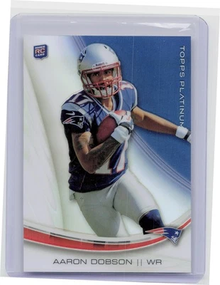 2013 Topps Platinum Aaron Dobson RC #138 Patriots - Image 1 of 2