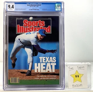 Sports Illustrated Magazine #v70 #19 1989 May Nolan Ryan Baseball CGC 9.4 POP 2 - Bild 1 von 4
