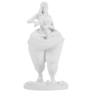Luxshiny Strong Woman Ornament Resin Fitness Figurine Bodybuilding Goddess Sc... - Picture 1 of 9