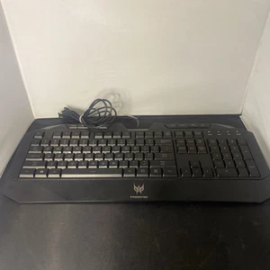 Acer Predator USB Wired Gaming Keyboard SK-9627 Tested & Working - Picture 1 of 10