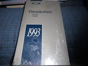 1993 FORD THUNDERBIRD OWNERS MANUAL PACKET NEW SEALED - Picture 1 of 1