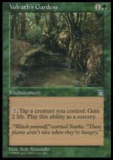 Volrath's Gardens Stronghold Light Play MTG Magic DNA GAMES