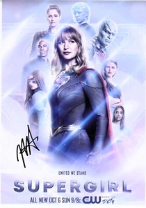 Melissa Benoist as SUPERGIRL avec certificat d'authenticité ...offre unique surdimensionnée - Photo 1/3