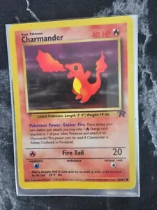 Charmander 50/82 Team Rocket LP Common 1st Edition - Bild 1 von 4