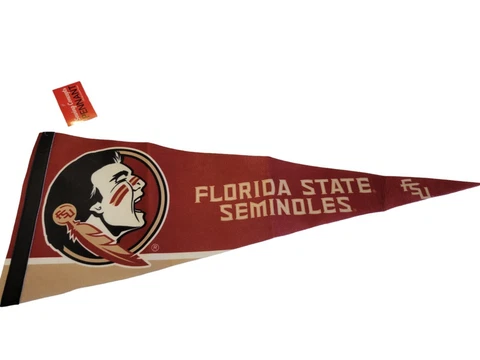 Florida State Seminoles Sewing Concepts  FSU 11" x 29"  Felt Pennant New NWT Cover