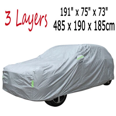 Универсальный водонепроницаемый автомобильный чехол для внедорожника с защитой от ультрафиолета дождя при любой погоде A - Изображение 1 из 4