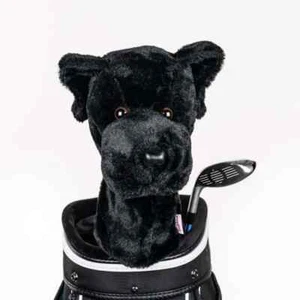Daphne's Black Lab Animal Driver Headcover - Picture 1 of 4