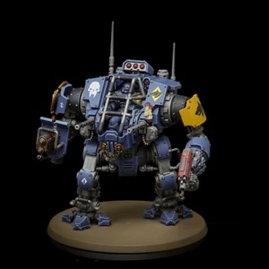 Pro Painted Warhammer 40k Space Wolves Primaris Invictor Tactical Warsuit - Picture 1 of 6