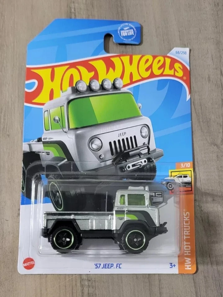 '57 Jeep FC Zamac 2024 Hot Wheels * Exclusive * NIP 1:64 Scale - Image 1 of 1
