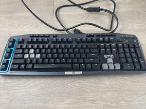 Logitech G710 Blue Mechanical Gaming Keyboard with Blue Switches - Picture 1 of 7