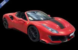 BBR Ferrari 488 Pista Spider Rosso/Nero Whs 1:12 AUTO GRANDE *Nuova! COMING SOON! - Foto 1 di 1