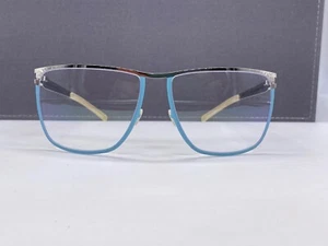 Mykita Brille Damen Blau Silber Hellblau groß Decades Devendra Medium Large - Bild 1 von 11