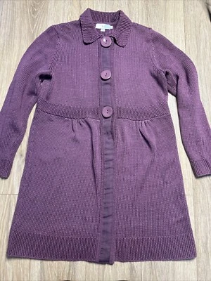 Borden Women’s Knit Parka Style Sweater Size 14 - Image 1 of 4