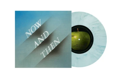 The Beatles / NOW AND THEN / Apple 7'' 45 Marble Color / Mint - Image 1 of 4