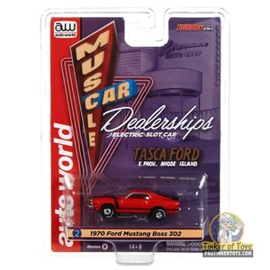 Thunderjet Tasca Ford 1970 Mustang Boss 302 (Gold) 2A | SC394 | Auto World - Picture 1 of 4