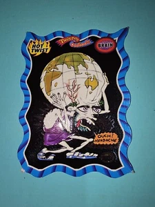 Twisted Oddbodz Collector Card - BRAIN #8 HOT TWIST Hatlas The Geek God - Picture 1 of 2